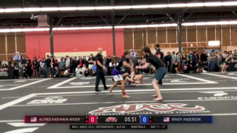 Alfred Ka'ehukai Auger vs Brady Anderson 2026 ADCC Portland Open