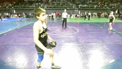 100 lbs Consi Of 8 #1 - Julian Bijaczyk, Stray Dawgs vs Jaxon King, South Plainfield