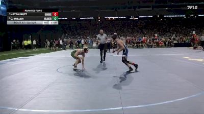 D3-120 lbs Champ. Round 1 - Haydn Nutt, Dundee vs Cj Miller, Williamston