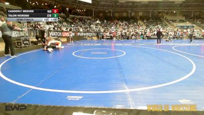 Semifinal - Cadderly Meeker, Neighborhood Wrestling Club vs Talon Worden, Xtreme Training