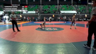 1A-4A 126 Champ. Round 1 - Johnathan Santos, Alexandria HS vs Christain Strong, Susan Moore Hs