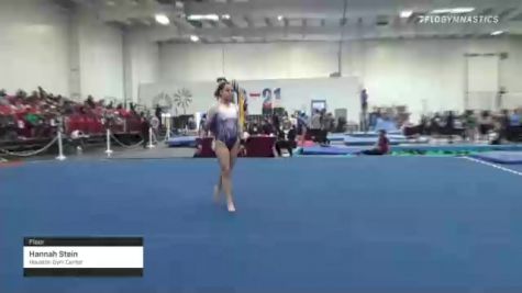 Hannah Stein - Floor, Houston Gym Center - 2021 Region 3 Women's Championships