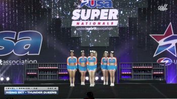 Rising Sky - Thunder Queens [2026 L1 Senior - D2 Day 2] 2026 USA All Star Super Nationals
