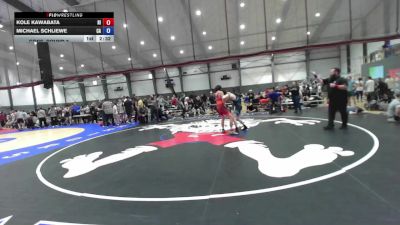 Junior Boys GR - 126 lbs Cons. Round 3 - Kole Kawabata, HI vs Michael Schliewe, CA