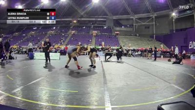 145 lbs 2nd Wrestleback (16 Team) - Leyna Rumpler, Gannon University vs Alena Gracia, Sacred Heart