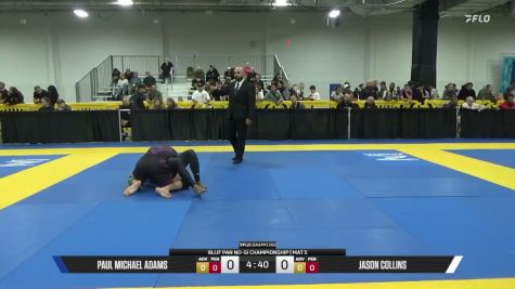 Jason Collins vs Paul Michael Adams 2026 Pan IBJJF Jiu-Jitsu No-Gi Championship