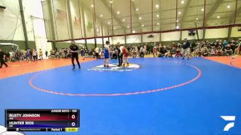 165 lbs Champ. Round 1 - Rusty Johnson, WA vs Hunter Rios, OR