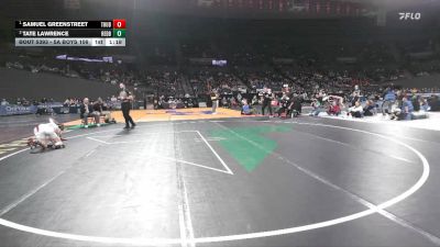 5A Boys 106 lbs 1st Place Match - Samuel Greenstreet, Thurston Boys vs Tate Lawrence, Redmond Boys