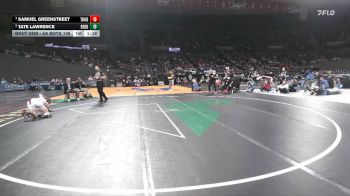 5A Boys 106 lbs 1st Place Match - Samuel Greenstreet, Thurston Boys vs Tate Lawrence, Redmond Boys