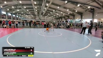 70 lbs Cons. Round 2 - Jace Petrillo, Vici Wrestling Club vs Ayzen Chairez, Dumas Wrestling