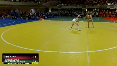115 lbs Semis (4 Team) - Kray Wynia, K-M vs Charlie Loftus, STMA (St. Michael/Albertville)