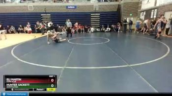 120 lbs Semifinal - Eli Martin, Kuna Klub vs Hunter Sackett, Unaffiliated