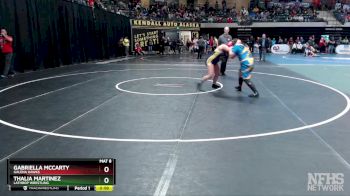 185G Cons. Round 2 - Gabriella McCarty, Galena Hawks vs Thalia Martinez, Lathrop Wrestling
