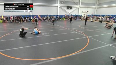 132 lbs Champ. Round 2 - Chase Morrison, Unattached vs Hunter Burk, Unattached