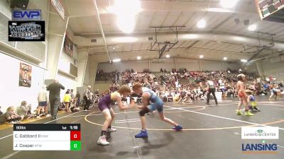 80 lbs Round Of 16 - Chase Gabbard II, Raw Wrestling Club vs JP Cooper, Bristow Youth Wrestling