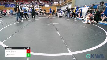 80 lbs Semifinal - Beau Ferrell, Weatherford Youth Wrestling vs Tory Rice, Prodigy NDT