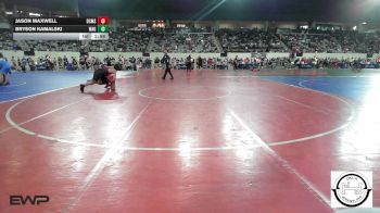 140 lbs Round Of 64 - Jason Maxwell, Del City Middle School vs Bryson Kamalski, Wagoner