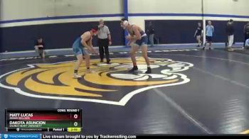 149 lbs Cons. Round 1 - Dakota Asuncion, Sacred Heart University vs Matt Lucas, Roger Williams