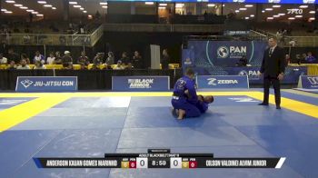 Oilson Valdinei Alvim Junior vs Anderson Kauan Gomes Marinho 2026 Pan Jiu Jitsu IBJJF Championship
