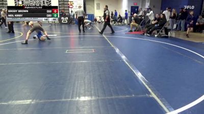 115 lbs Consy 5 - Brody Brown, Chartiers Valley vs Neil Kirby, Canon-McMillan