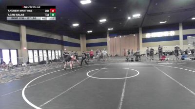 157 lbs Quarterfinal - Andrew Martinez, Chaparral HS vs Adam Salas, Team Thunder