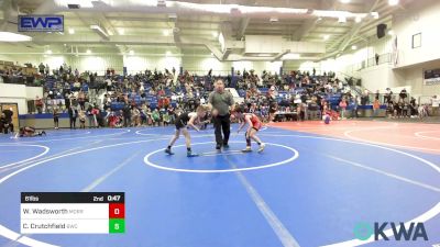 61 lbs Quarterfinal - Luke Olsen, Mojo Grappling Academy vs Sutton Hawley, Keystone Kids Wrestling Club