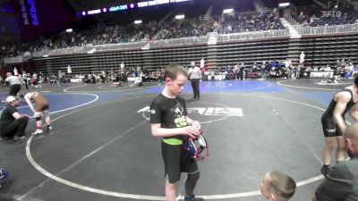 81 lbs Final - Knixon Cahill, Top Of The Rock WC vs Henry Gustafson, Grandview Wolves WC