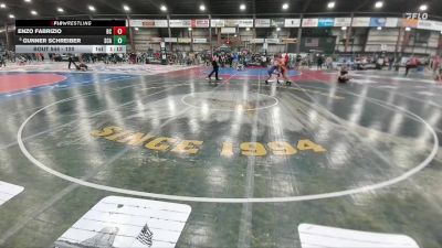 120 lbs Champ. Round 1 - Gunner Schreiber, Stanley County AAU vs Enzo Fabrizio, Bear Cave