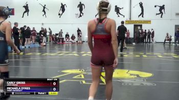 123 lbs Cons. Round 2 - Carly Gross, Lock Haven vs Michaela Dykes, Trine University