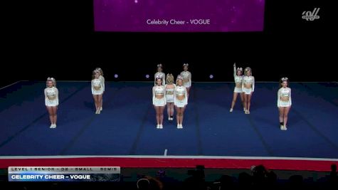 Celebrity Cheer - VOGUE [2026 L1 Senior - D2 - Small Semis] 2026 The D2 Summit