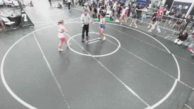135 lbs Round 2 - Macie Brooks, Lancers WC vs Tia Poti, 951 Wrestling Club