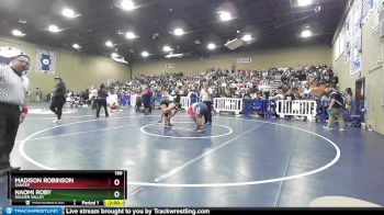 189 lbs Semifinal - Naomi Roby, Golden Valley vs Madison Robinson, Sanger