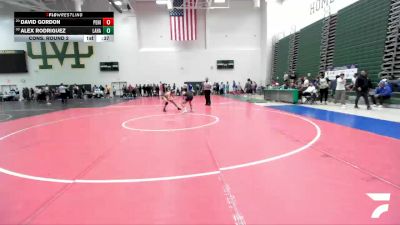 113 lbs Cons. Round 2 - Alex Rodriguez, La Habra vs David Gordon, Peninsula