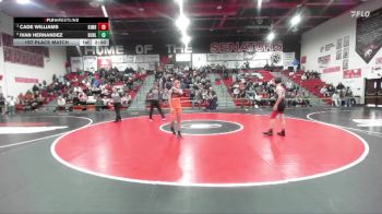 120 lbs 1st Place Match - Cade Williams, Kimberly vs Ivan Hernandez, Buhl