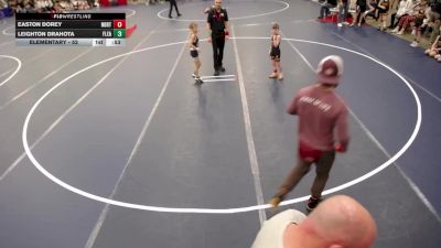 Elementary - 56 lbs Brogan Carlson, Northfield vs Drake Wilking, Flat Earth