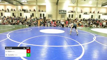 138 lbs Quarterfinal - Alexander Robin, North Attleborough vs Matthew Costello, Hanover
