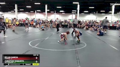 48 lbs Round 4 (6 Team) - Rylan Garcia, CTWHALE vs Christian Daquisto, Mat Warriors