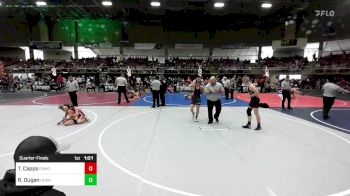 113 lbs Quarterfinal - Tyler Capps, Pomona Elite vs Ryan Dugan, Durango