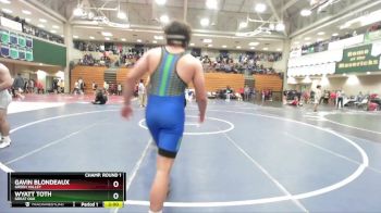 190 lbs Champ. Round 3 - Wyatt Toth, Great Oak vs Gavin Blondeaux, Green Valley