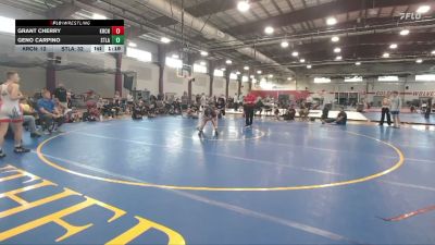 100 lbs Cross Bracket (8 Team) - Grant Cherry, Kraken vs Geno Carpino, Steller A