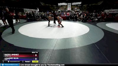 187 lbs Placement Matches (8 Team) - Mateo Jimenez, SCVWA vs Leandro Silva, SJWA