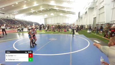 81 lbs Consolation - Gunner Carter, Riverside Rascals vs Adrian Coleman, Wrightwood Wrestling Club