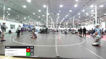 102 lbs Consi Of 4 - Brody DiCaprio, Journeymen Wrestling vs Joseph Formosa, Shore Thing WC