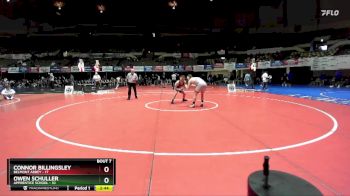 197 lbs Champ Round 1 (16 Team) - Connor Billingsley, Belmont Abbey vs Owen Schuller, Apprentice School