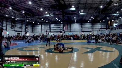 155 lbs Round 5 (6 Team) - Jay Anderson, CAROLINA ELITE WRESTLING CLUB vs Owen King, GREAT NECK WRESTLING CLUB - GREEN