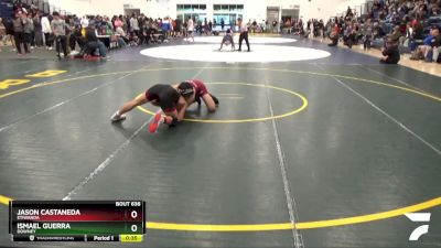 144 lbs Cons. Round 4 - Jason Castaneda, Etiwanda vs Ismael Guerra, Downey