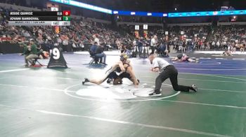 126 lbs Consi Of 16 #1 - Jesse Quiroz, Eleanor Roosevelt (SS) vs Jovani Sandoval, Elk Grove (SJ)