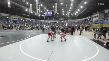 130 lbs Rr Rnd 2 - Zoey Pulver, Takedown Express W/C vs AuBree Hoff, Darkhorse WC