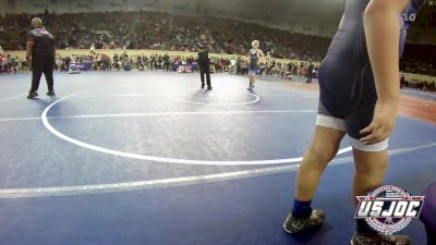 120 lbs Consi Of 16 #2 - Rustin Fipps, Cowboy Wrestling Club vs Vincil Banks, Shawnee Takedown Club