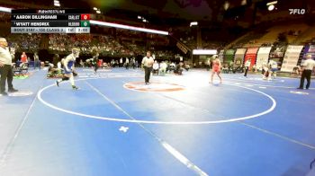 150 Class 3 lbs Quarterfinal - Wyatt Hendrix, Hillsboro vs Aaron Dillingham, Carl Junction